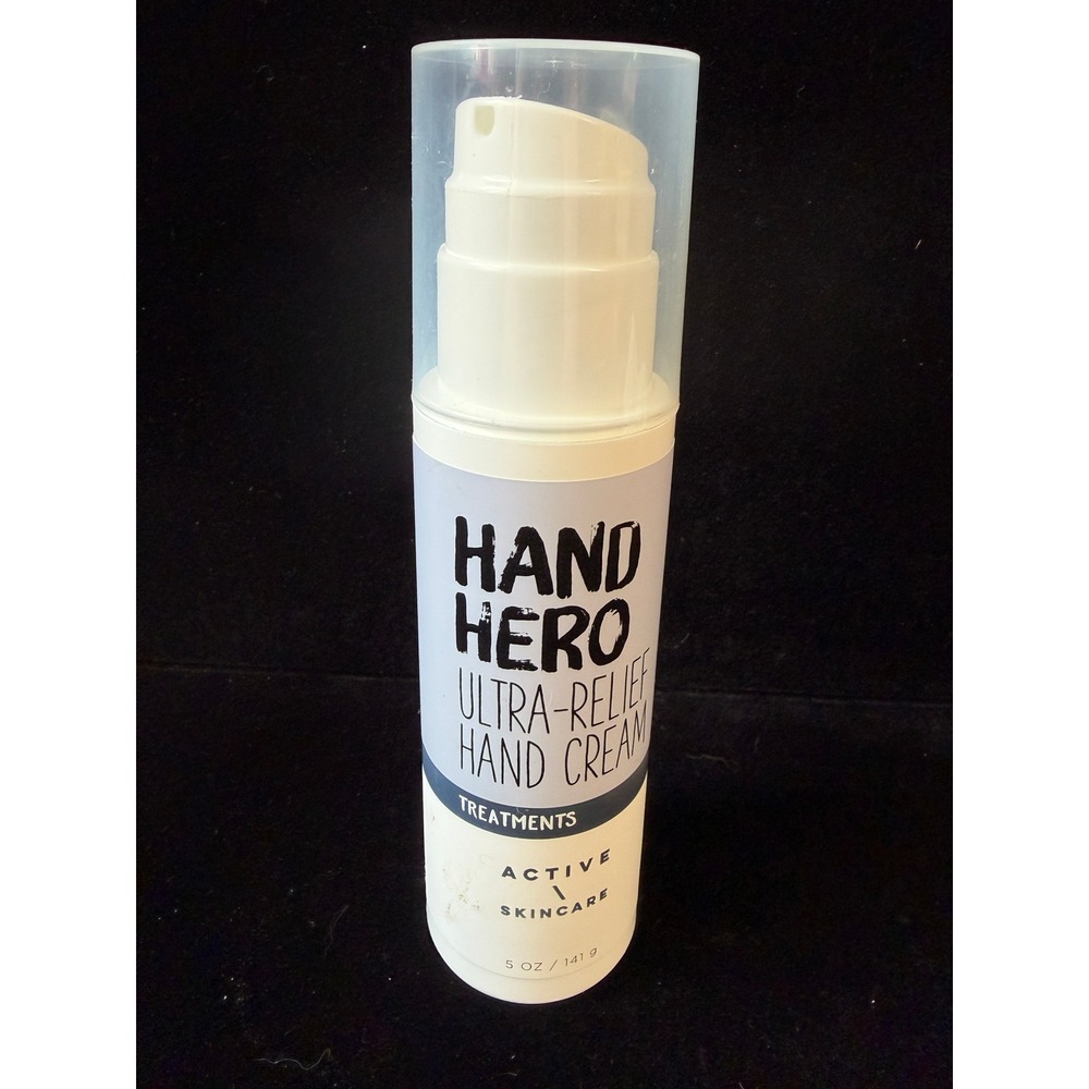 Bath & Body Works Hand Hero Ultra-Relief Hand Cream 5 oz Active Skincare Pump